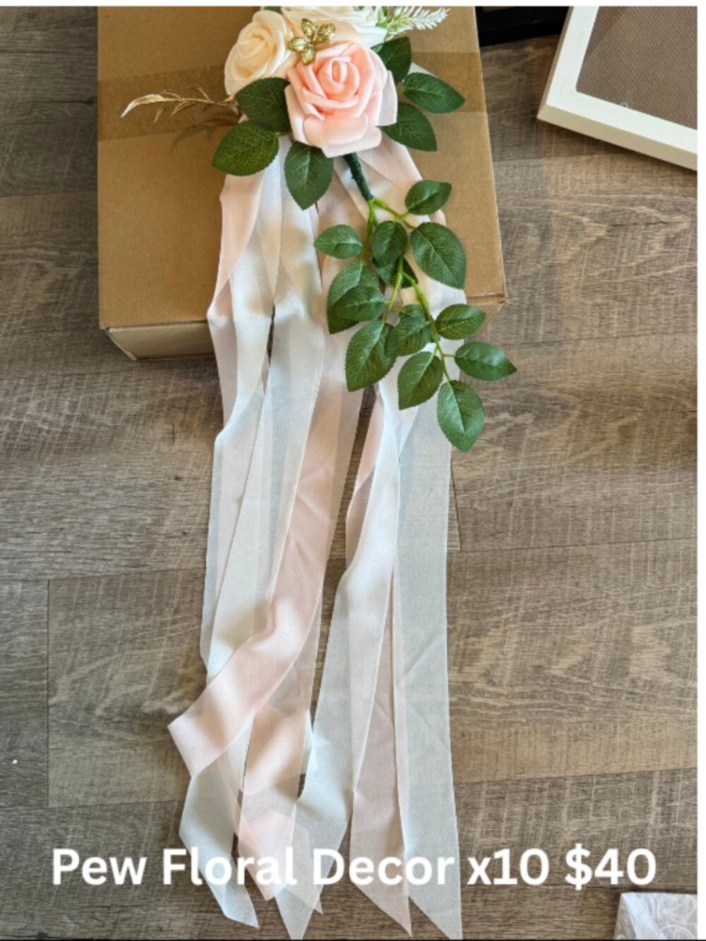 Wedding Aisle Floral Decoration